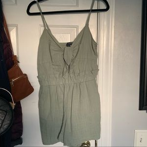 Sage Green Romper
